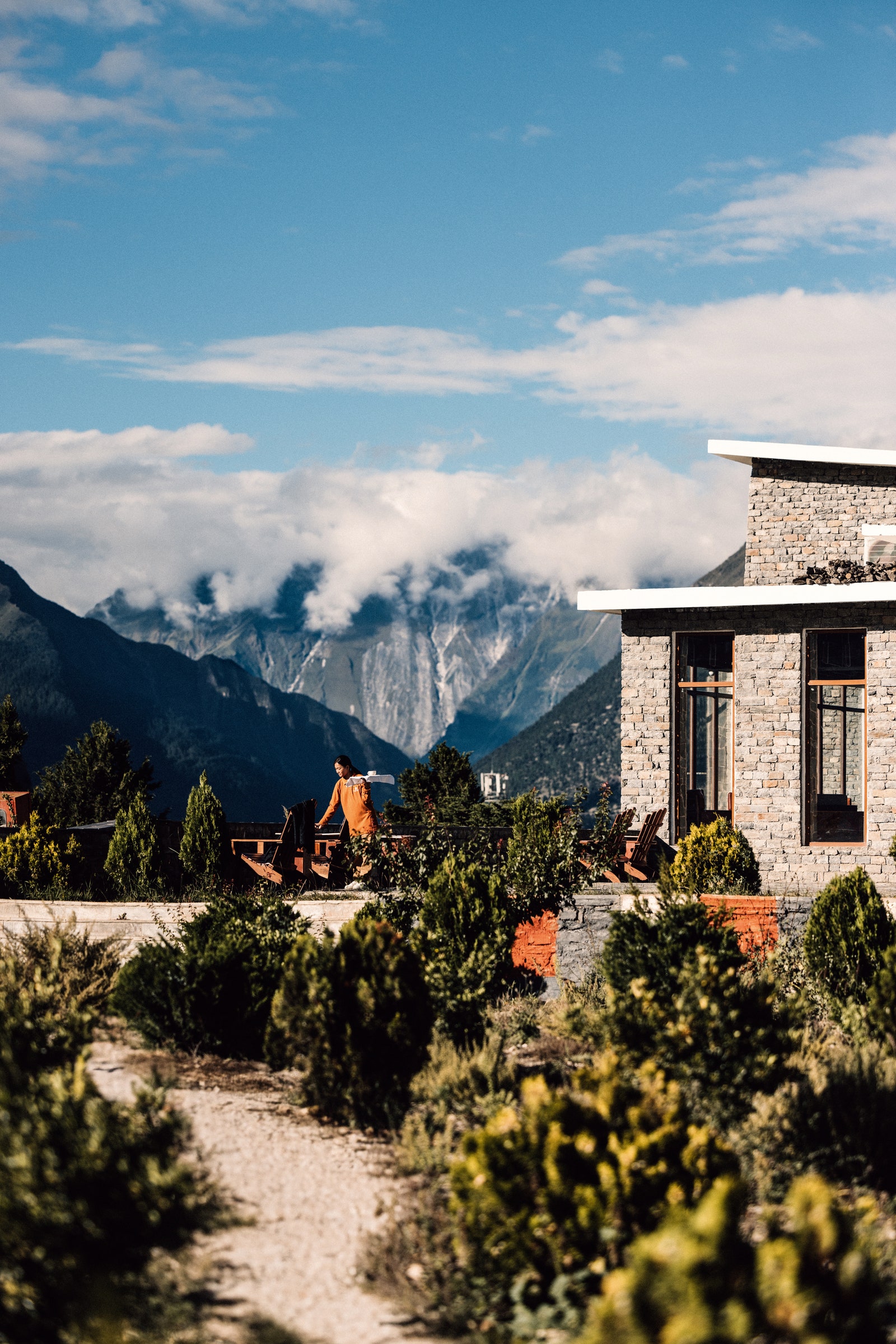Image may contain Nature Outdoors Scenery Architecture Building Shelter Plant Tree Landscape and Vegetation